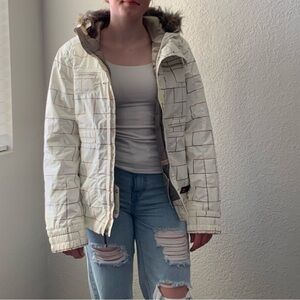 Burton Dryride Snowboard/Ski Jacket with Faux Fur Trimmed Hood